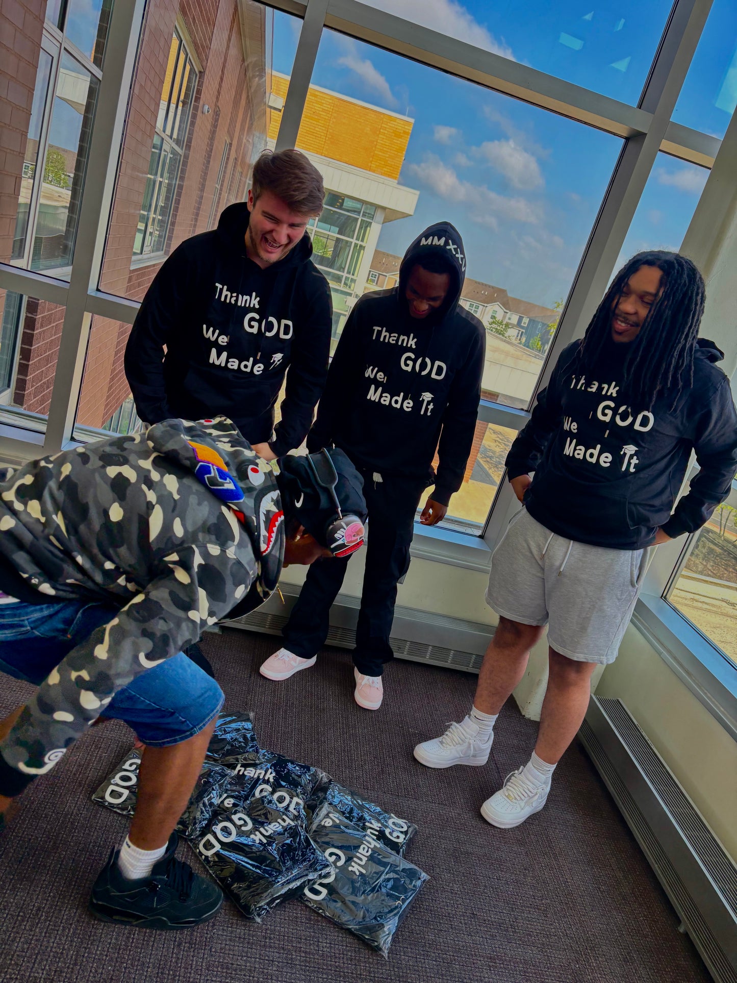 “ Thank God We Made It ” Hoodie