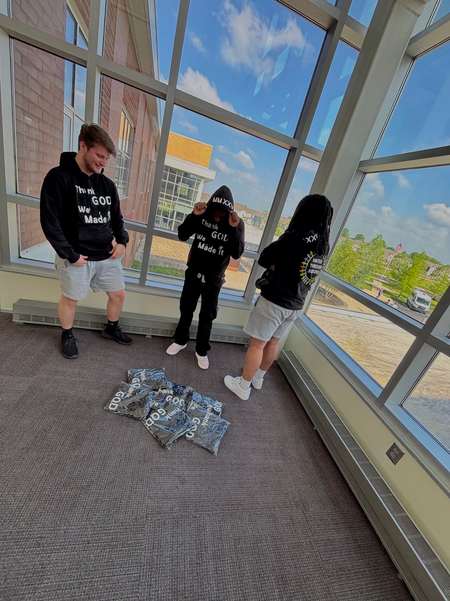 “ Thank God We Made It ” Hoodie