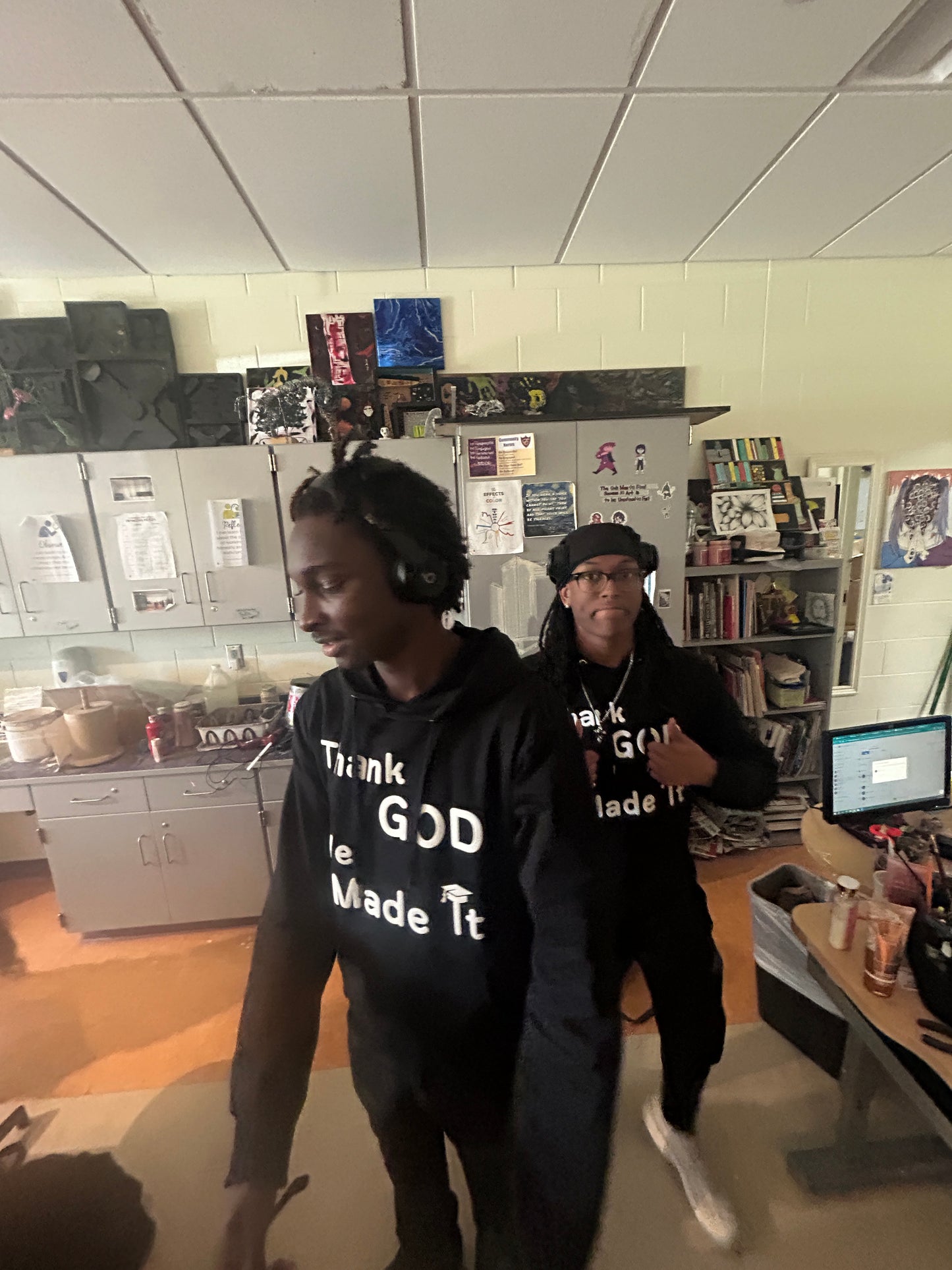 “ Thank God We Made It ” Hoodie