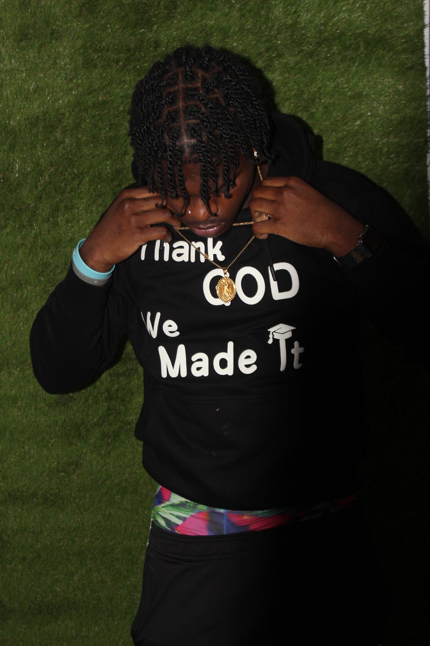 “ Thank God We Made It ” Hoodie