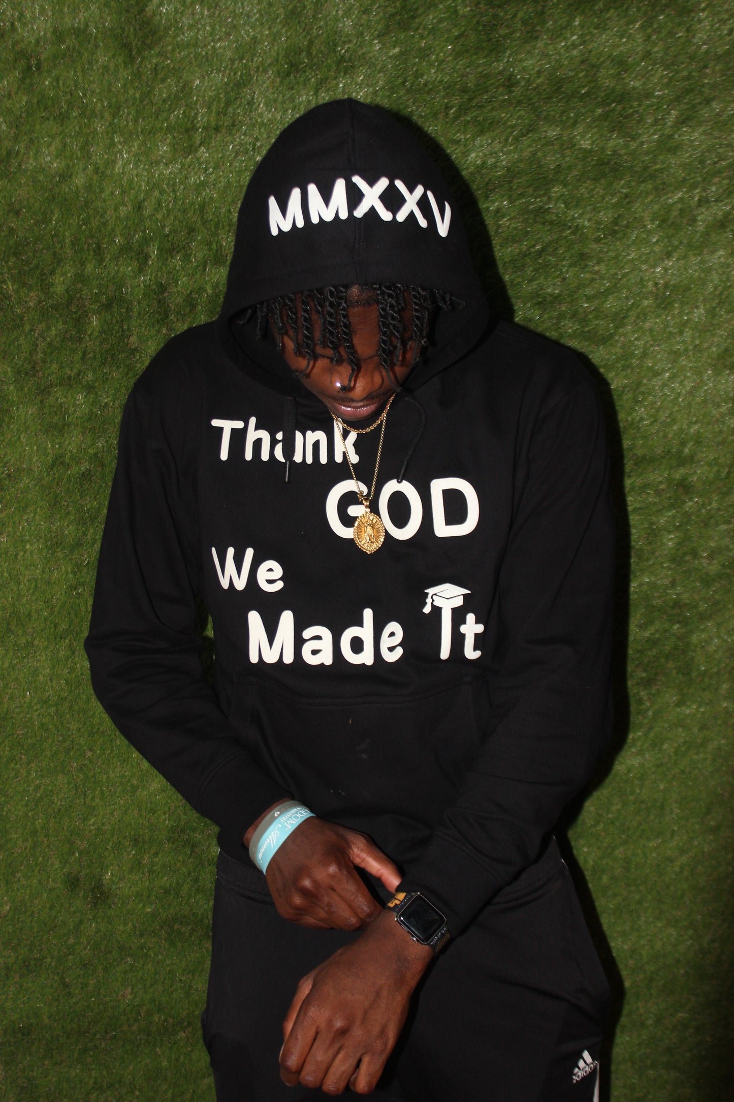 “ Thank God We Made It ” Hoodie